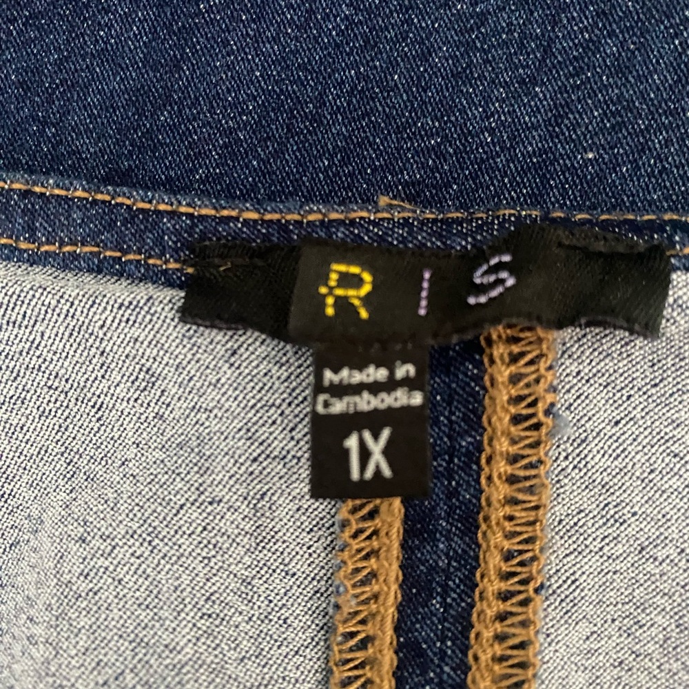 IRIS DRESS DENIM Size 1X - Picture 5 of 8